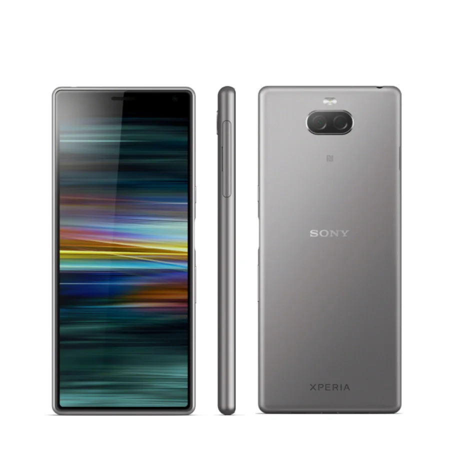 Мобильный телефон sony Xperia 10 4 Гб 64 Гб Dual SIM I4193 6 дюймов 1080x2520 Восьмиядерный процессор Snapdragon NFC 13MP Android 9