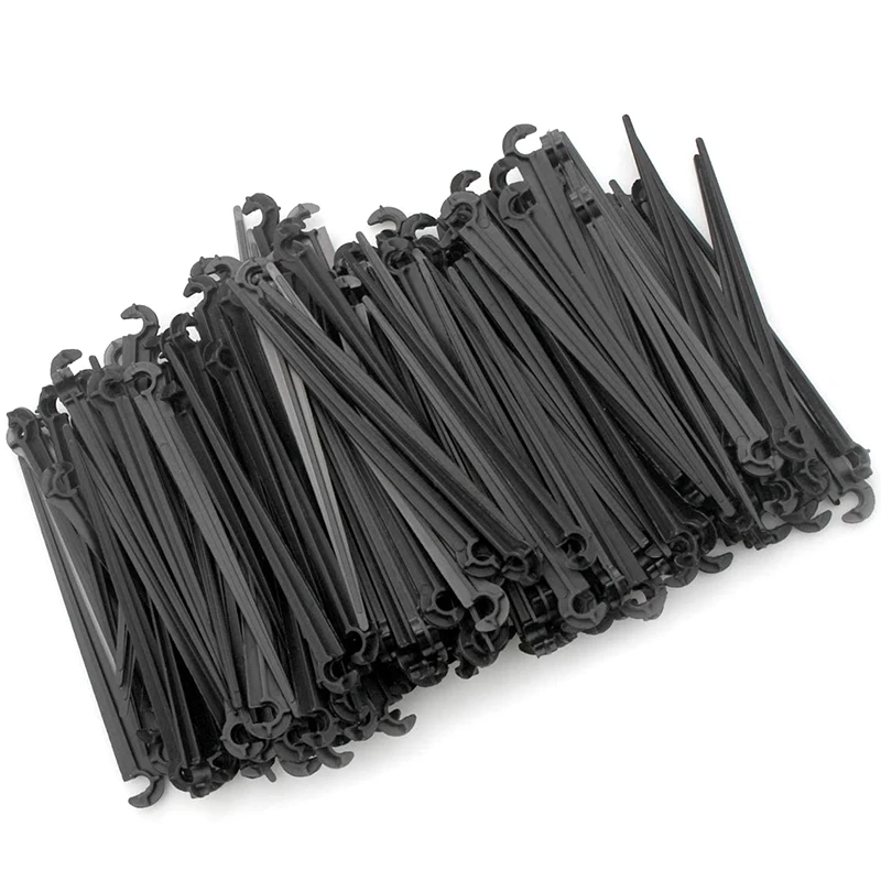 Irrigation Drip Support Stakes 1/4 inch Tubing Hose for Vegetable Gardens Flower Beds Herbs Gardens Black 200 Pack
Irrigation Drip Support Stakes 1/4 inch Tubing Hose for Vegetable Gardens Flower Beds Herbs Gardens Black 200 Pack