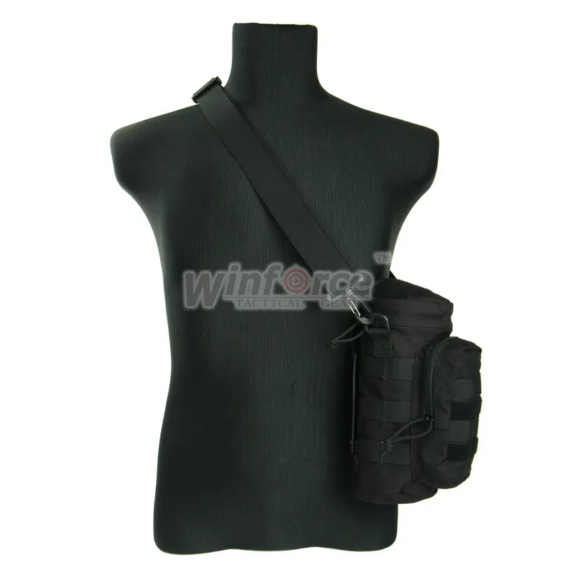 Ремень для тактического снаряжения WINFORCE/мягкий держатель бутылки с плечевым