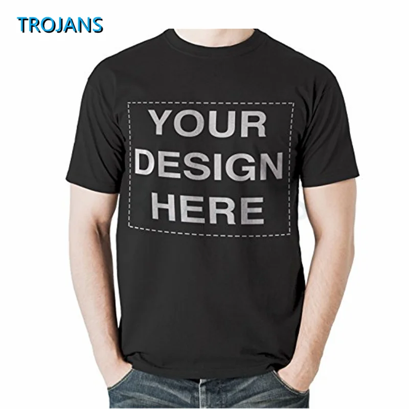 

EU Size Ultra Cotton Custom T-shirt Make Cool Personality Design Character Letter Pattern Cartoon Anime Print Original T Shirts