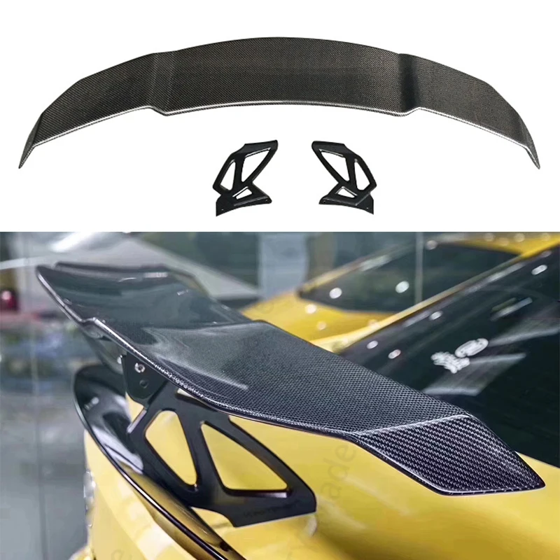 

For Mercedes Benz C Class W204 C200 C260 C280 C200K C180 V Style Carbon Fiber Rear Trunk Spoiler Car Wing 2007-2014