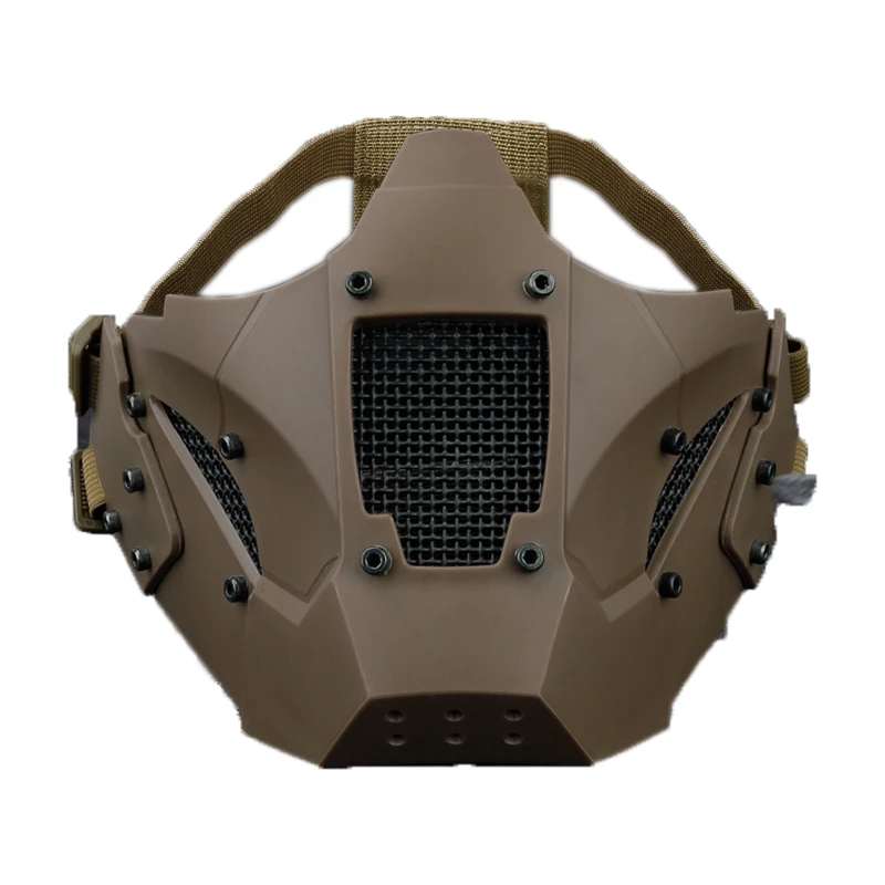 Hunting Tactical Military Mask Airsoft Paintball Outdoor Tactical Masks Shooting Half Face Protective Ca Game Hunting Masks