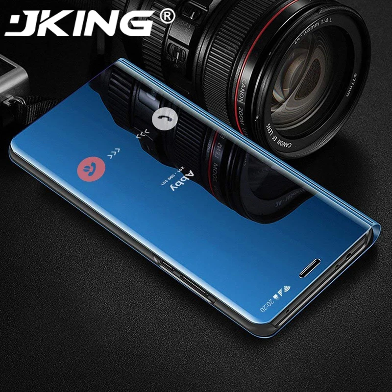 Умный зеркальный флип чехол для huawei Honor 10 8 9 Lite 8X Play на 7A 8A 7C 8C 7S 8S 9X 20 Pro View Fundas| |