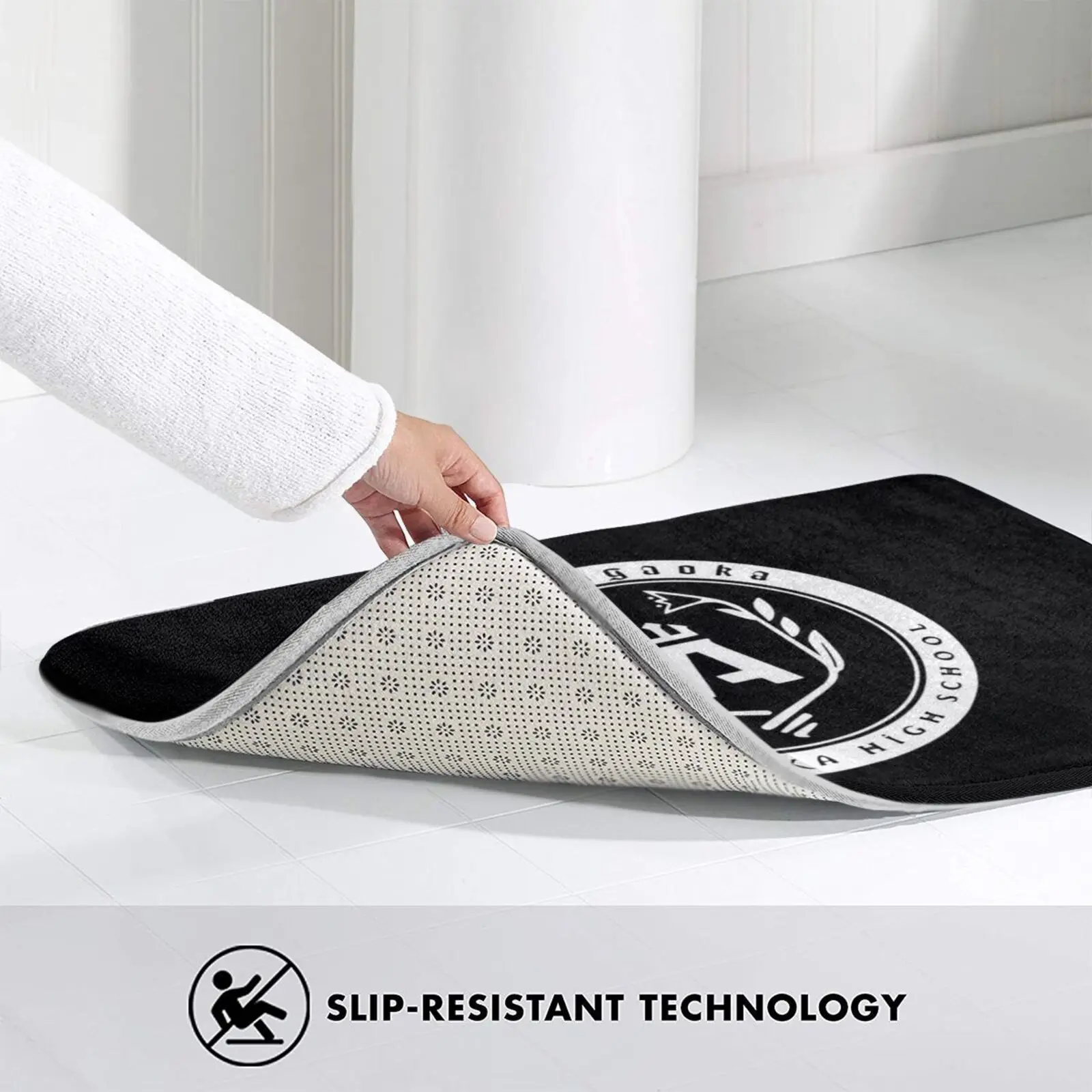 Белый коврик Kuma Arashi подушка Мягкий Нескользящий Коврик Bear Kureha Ginko Lulu аниме школа