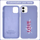 Чехол для телефона с именем под заказ для iPhone 13 Pro Max, Чехол 12 Mini 11 8 Plus SE 2020 X XS Max, чехол XR 6 6s 7 пар, аксессуары сделай сам