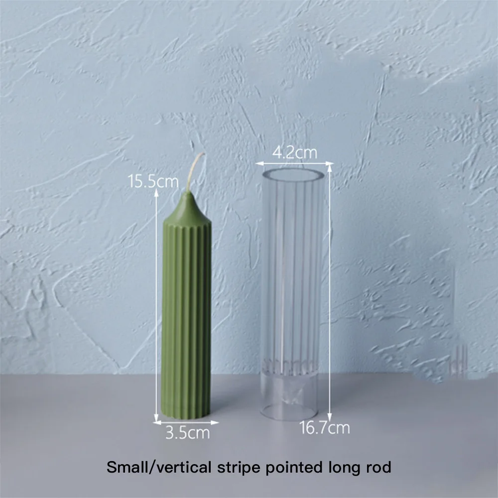 Креативная DIY пластиковая Свеча Плесень ручной работы форма для мыла свечи