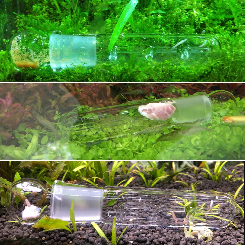 1 шт. 1/2/3 отверстие аквариума вредителей поймать ловушка водных Planaria Ловец червь