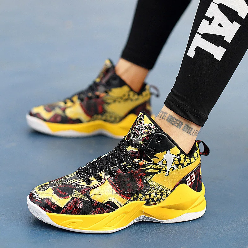 2019 Баскетбольная обувь для мужчин zapatos hombre Ультра-зеленые камуфляжные ботинки