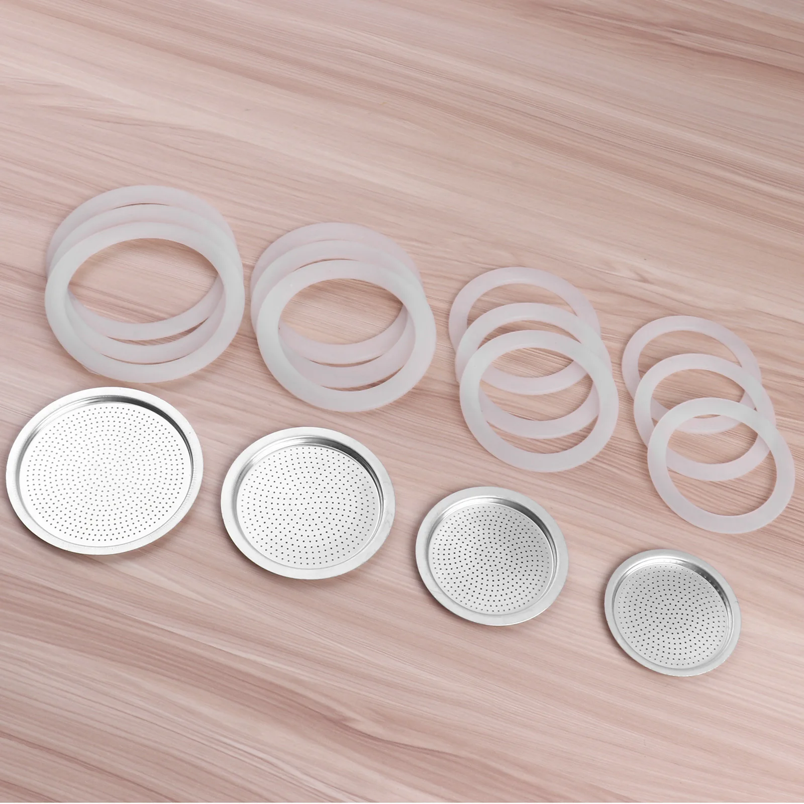 Уплотнительное Силиконовое кольцо прокладки и фильтры из нержавеющей стали