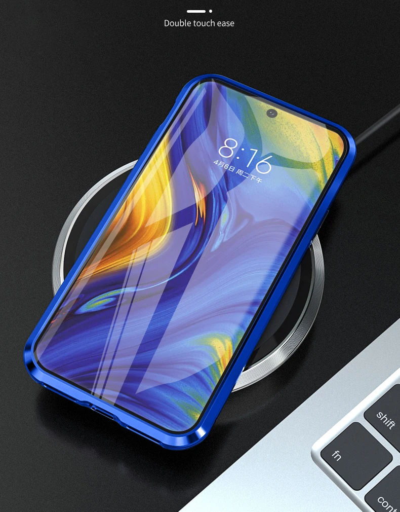 360 Полный Магнитный чехол для samsung Galaxy Note 10 Plus Pro Корпус защитный двухсторонний закаленное стекло Чехол samsung Note10 Pro
