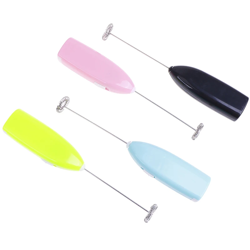 

Kitchen Gadget Electric Handle Egg Beater Milk Stirrer Frother Foamer Coffee Whisk Mixer DIY Facial Mask Treater Juice Stirrer
