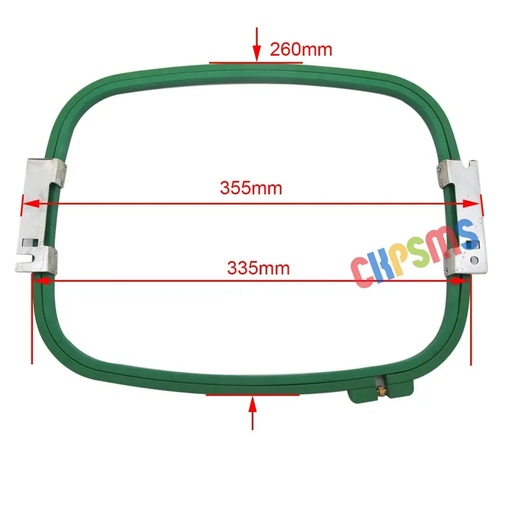 

1Set Em KP355-085G-335*260 broidery Hoop （1 frame+1 ring) 335MM*260MM- 355MM Wide (14") for Tajima Toyota Commercial