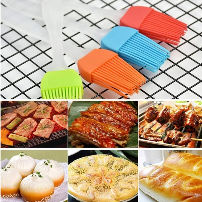 Силиконовая масляная щетка высокотемпературная жидкая для торта и яиц барбекю