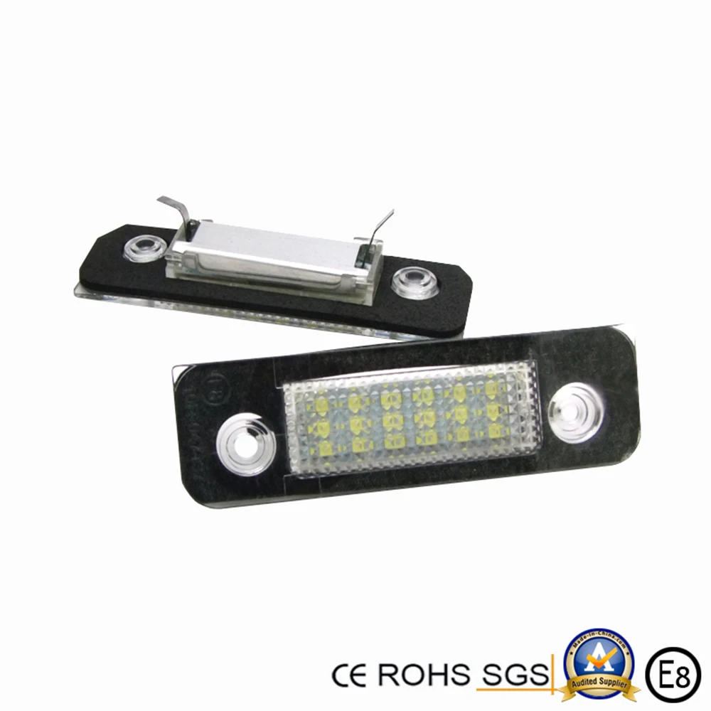 2 шт. нет ошибок светодиодный автомобиля номерной знак светильник лампа 1332916 1021802