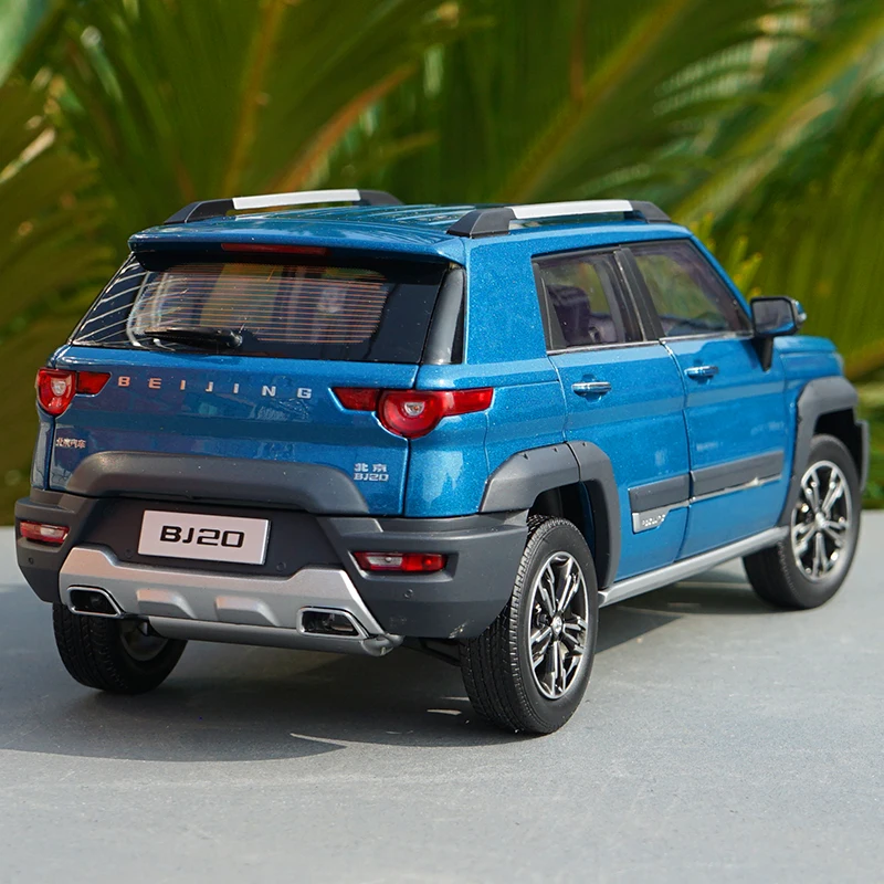 Высокое качество 1:18 BJ20 Роскошные внедорожные модели из сплава высокая имитация