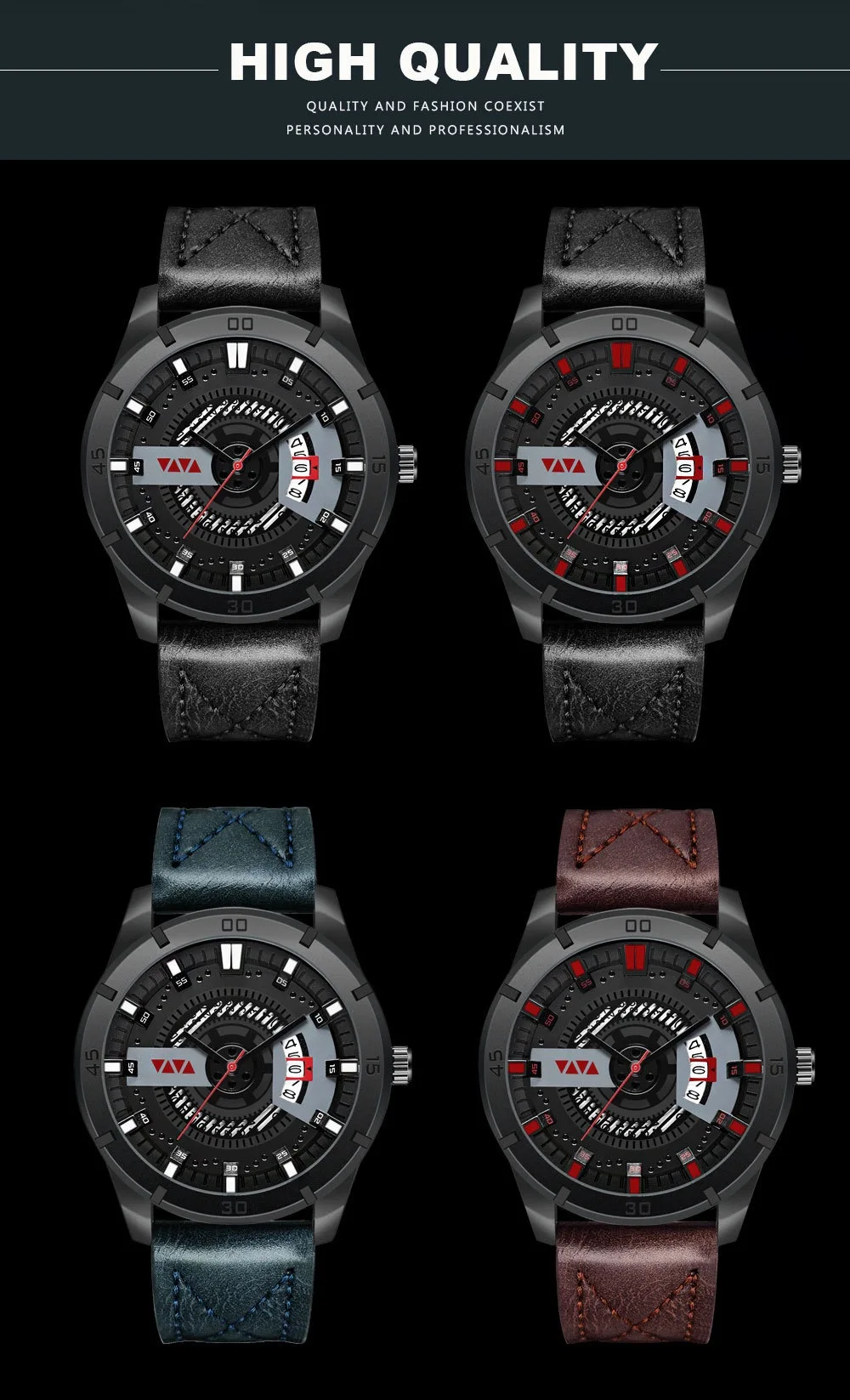 

2021 Top Brand Luxury Men's Watch Waterproof Date Clock Male Sports Watches Men Quartz Casual Wrist Watch RelogioMasculino