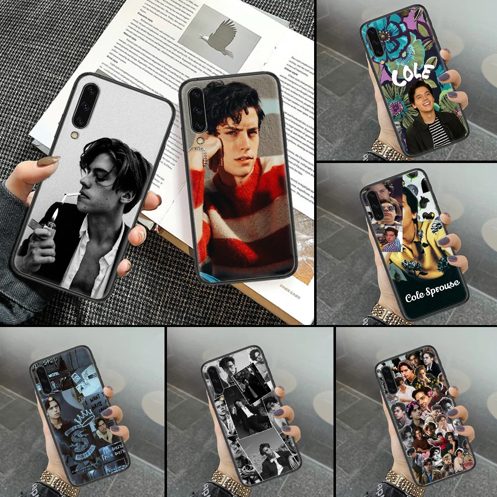 Чехол для телефона Riverdale Series Cole Sprouse для Samsung Galaxy A 3 5 7 8 10 20 21 30 40 50 51 70 71 E S 2016 2018 4G черный искусство.