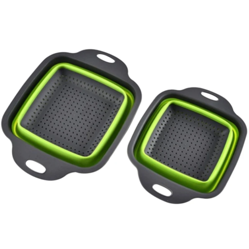 1 шт. Новинка квадратная корзина для слива Складная подставка на раковину стеллаж