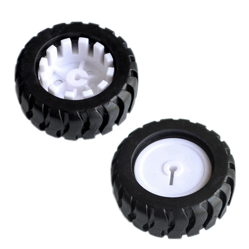 Комплект для самостоятельной сборки шин двигателя постоянного тока TT 2 шт. колеса