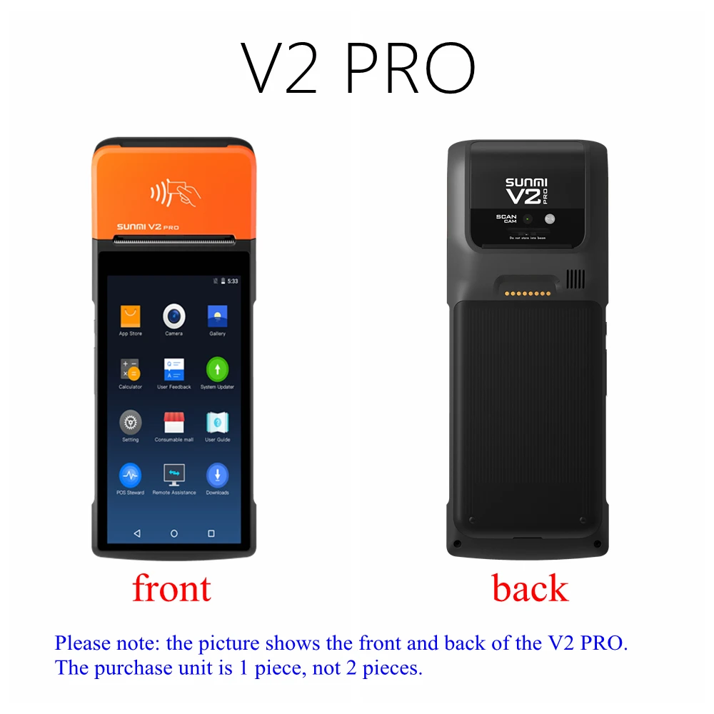 handheld pos system with printer