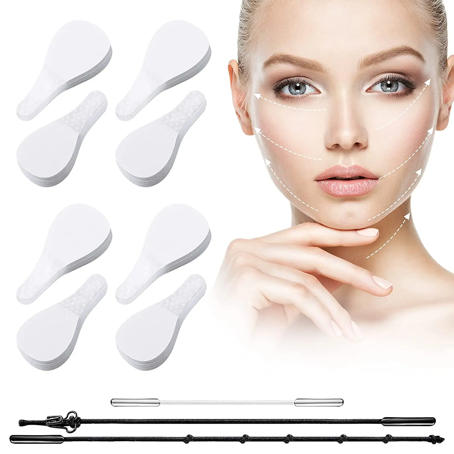 6 комплектов лента для лица подтяжки морщин линия ухода Антивозрастная Удобная