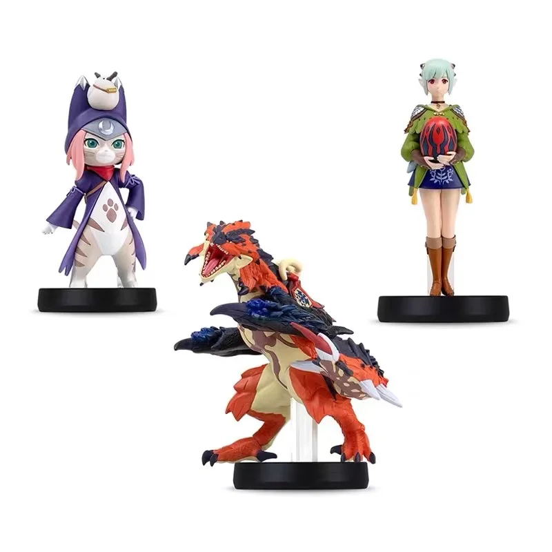 Для Nintentd amiibo Monster Hunter Stories 2: крылья разрушенной фигуры Magnamalo Palico Palamute 2021 22 июля