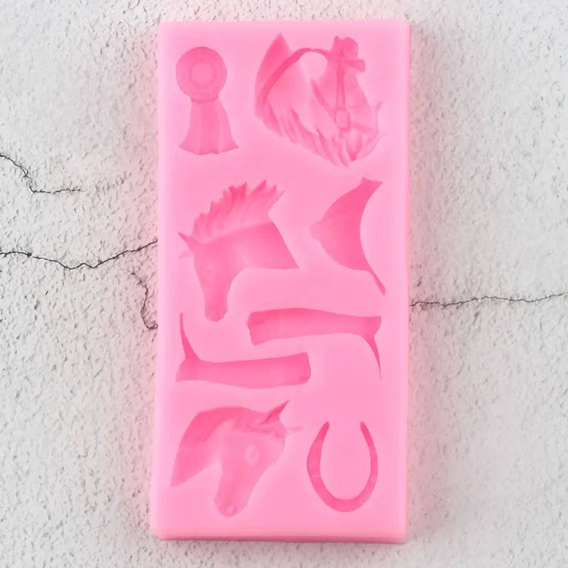 Конская обувь силиконовые формы конские сапоги Детские День Рождения Кекс