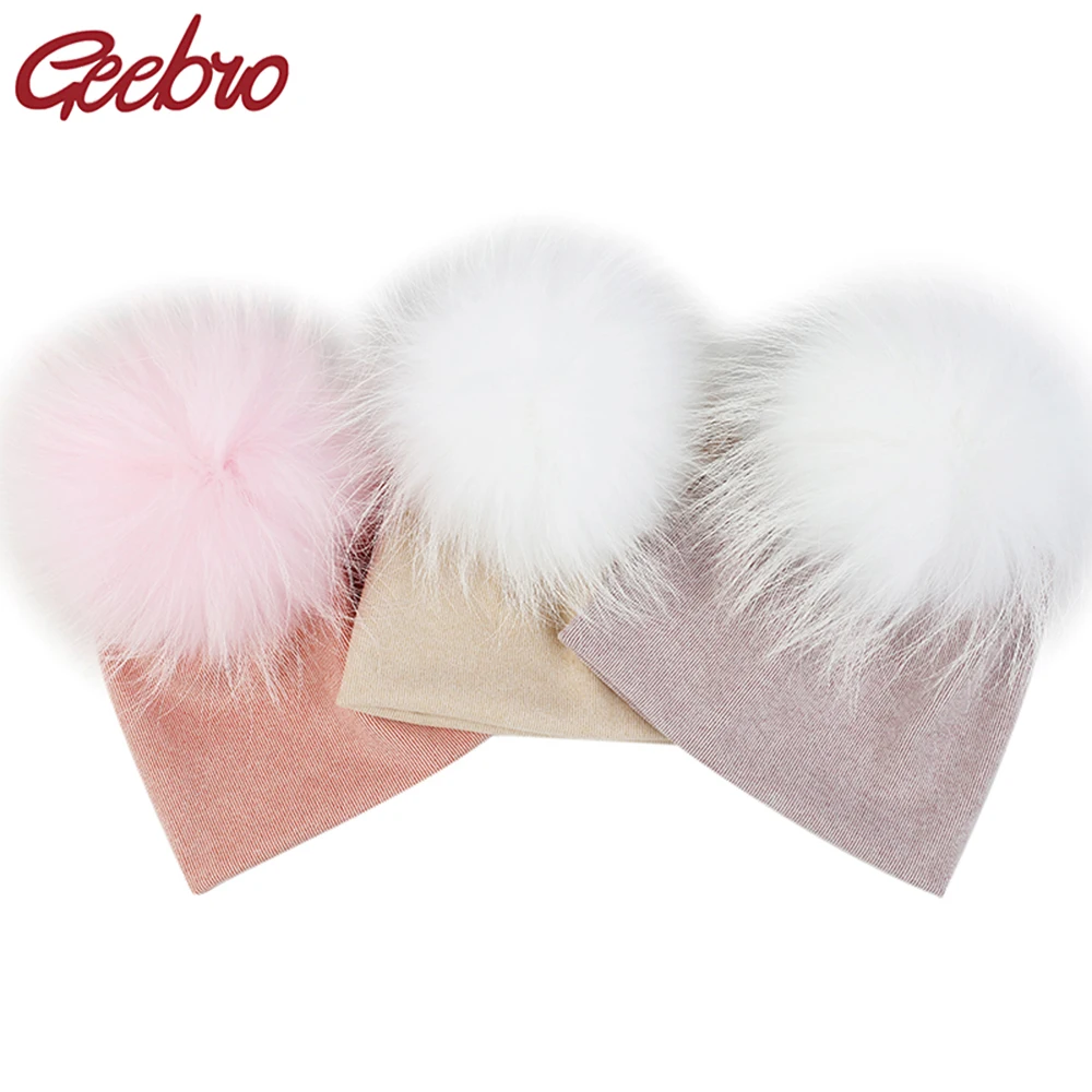 Geebro шапки для новорожденных девочек мальчиков разных цветов из натурального