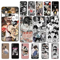 yinuoda anime manga death note ryuk phone case for huawei honor 8x 8a 9 10 20 lite 30pro 7c 7a 10i 20i