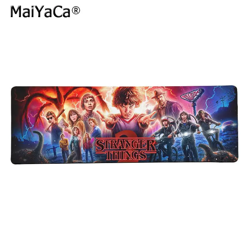 Lock Edge 40X90cm Maiya высокое качество странные вещи офисные мыши геймер мягкая мышь прокладка резиновая ПК Компьютерная игровая коврик для мыши - Цвет: Lock Edge 40X90cm