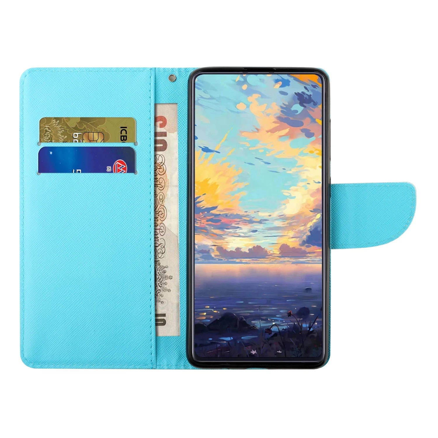 Кожаный магнитный чехол для телефона Huawei P9 Lite чехлы Etui флип-кошелек держатель