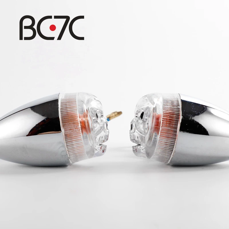 Универсальный мотоциклетный ретро-светильник в виде черепа лампа-индикатор