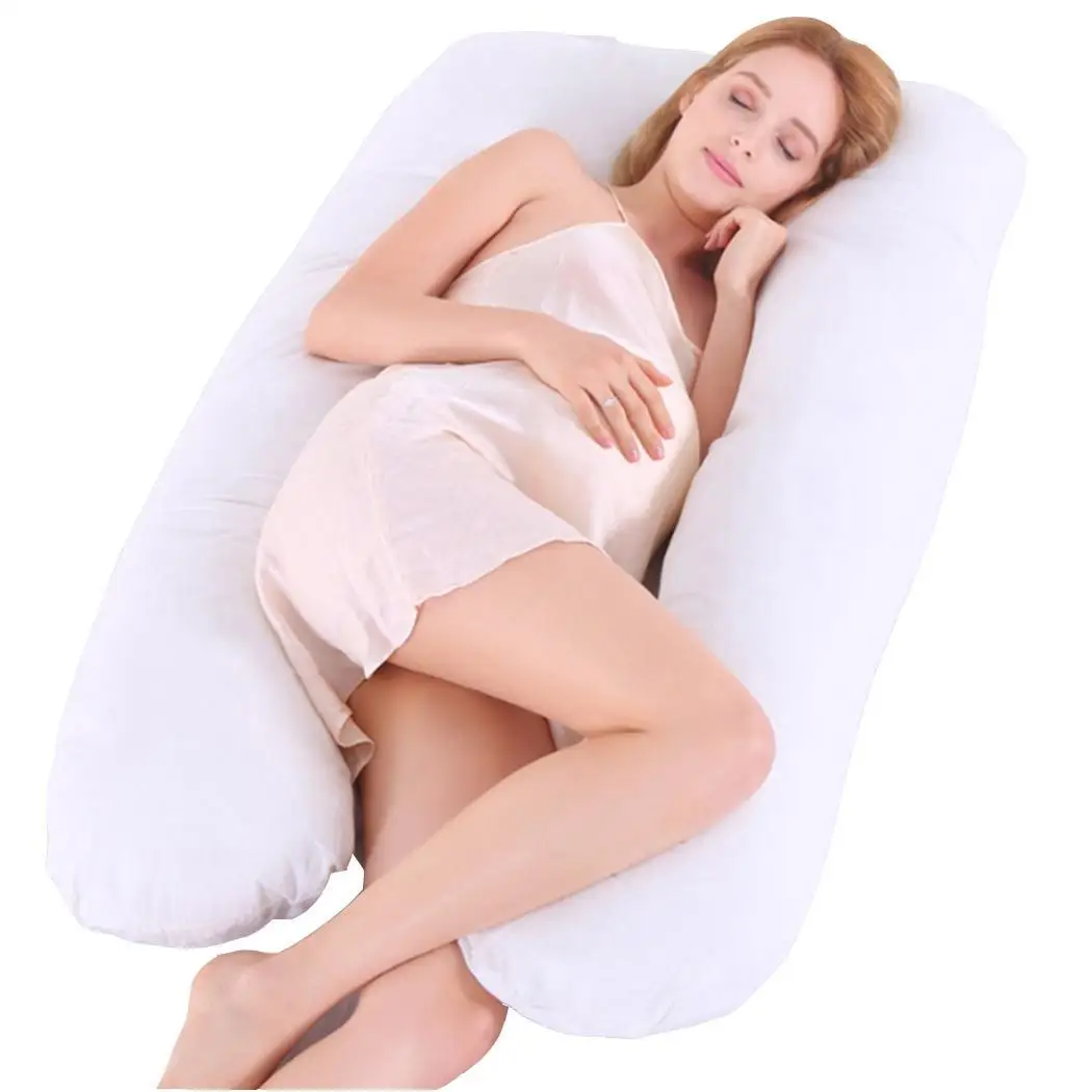 Модная 11 цветов полная подушка для тела беременных мягкая u образная однотонная