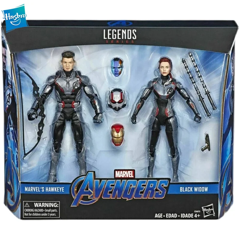 

Hasbro Marvel Movie Spiderman Hero Returns MJ Two-person Suit Target Ronin Hawkeye Black Widow Quantum Suit Double Set 16CM