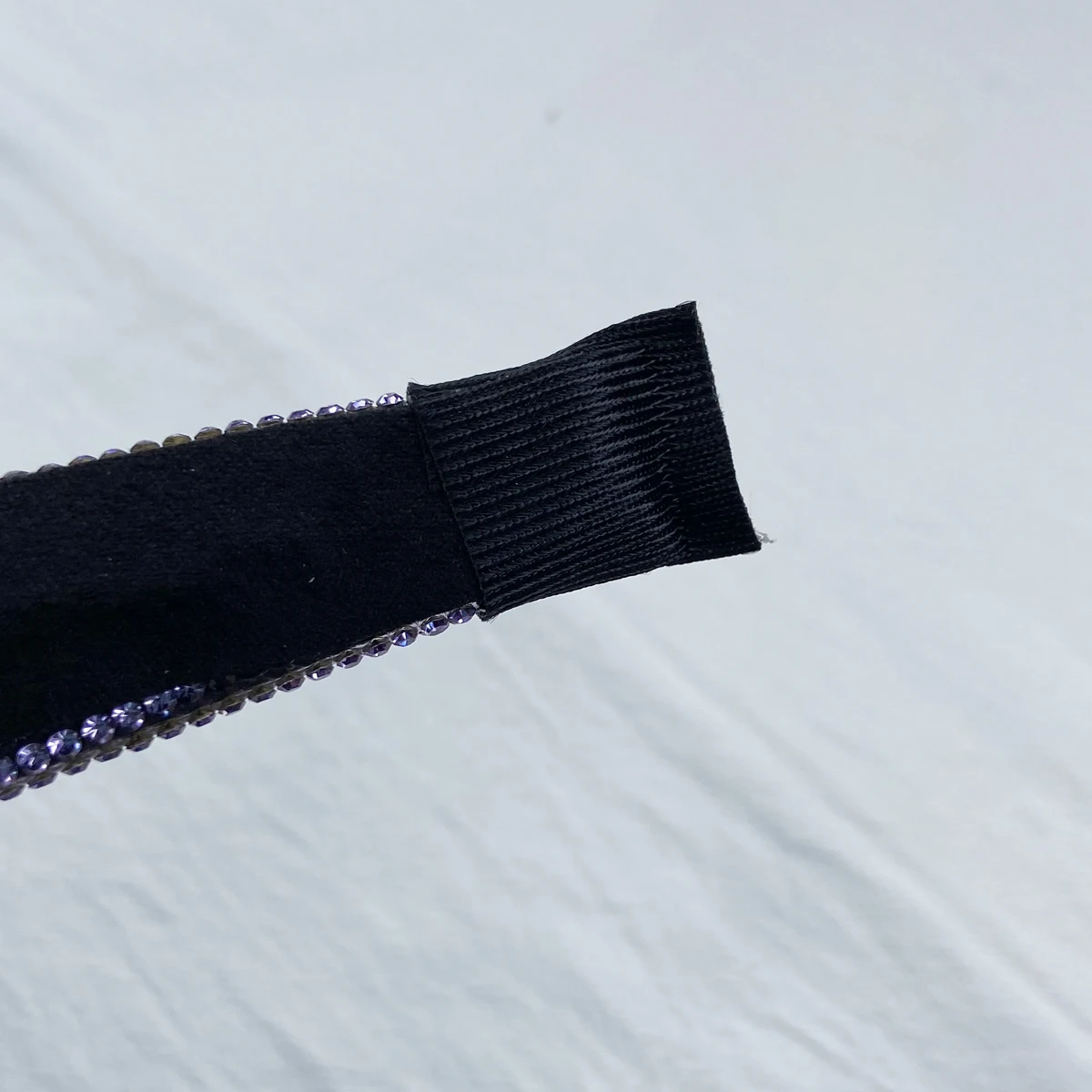 

Rhinestone Crystal Diamond Headband for Women Fashionable Handmade Wide Hair Hoops Beaded Bling HairBand Hair Accessories