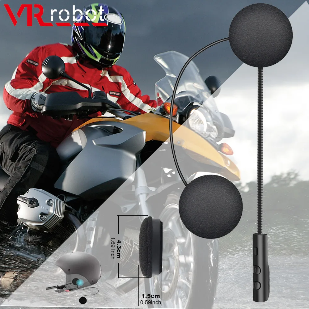 VR robot Мотоцикл Bluetooth 5.0 Шлем-гарнитура Беспроводная гарнитура для мотоциклов