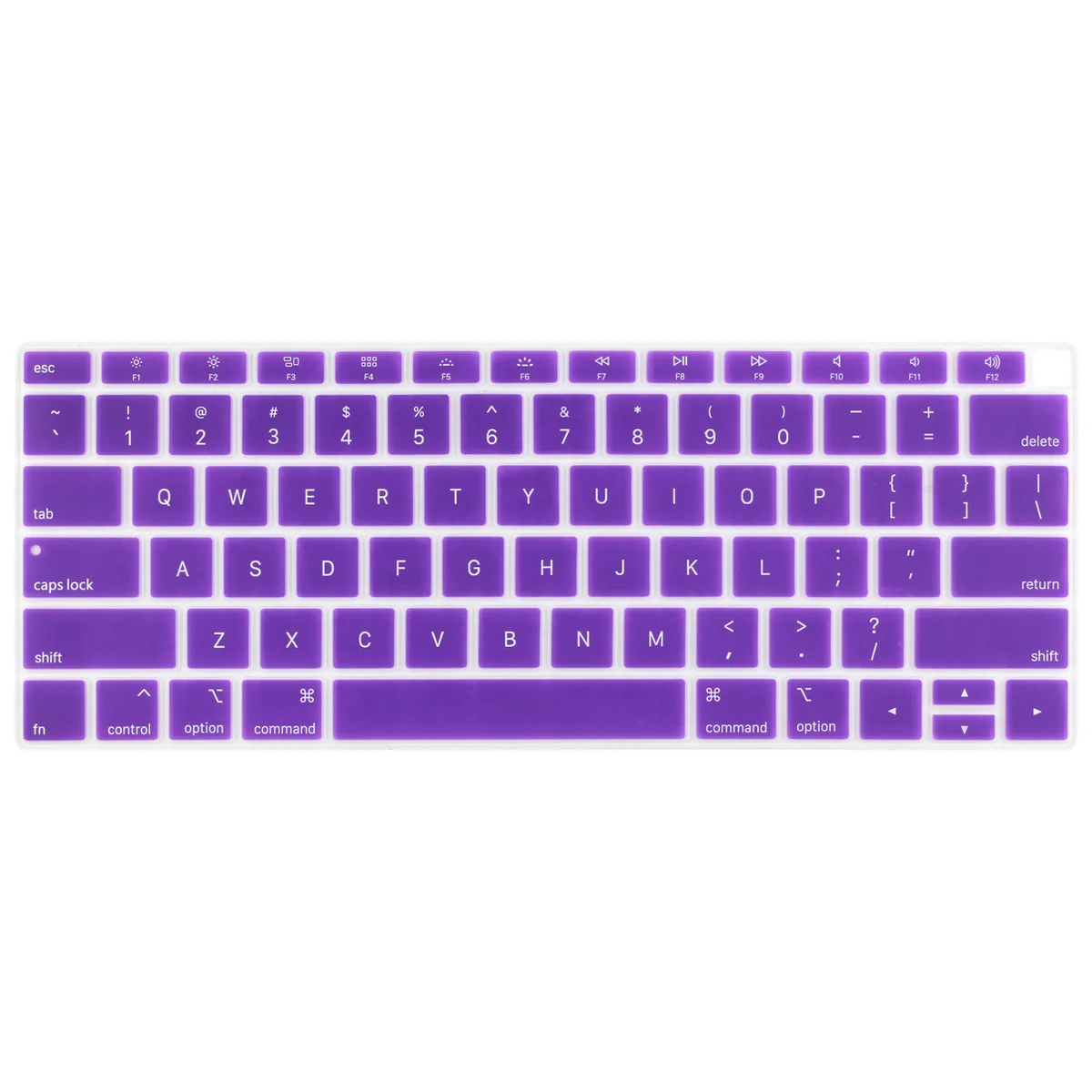Силиконовая крышка клавиатуры для Macbook NEW Air 13 с дисплеем retina и сенсорной идентификацией модели A1932