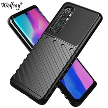 Rugged Fiber Shield Cover For Xiaomi Mi Note 10 Lite Case Phone Cover For Xiaomi Mi Note 10 Lite Case For Xiaomi Mi Note 10 Lite