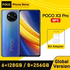 Смартфон глобальная версия POCO X3 Pro 6 ГБ 128 ГБ8 ГБ 256 ГБ NFC Snapdragon 860 120 Гц DotDisplay 33 Вт Quad AICamera 5160 мАч