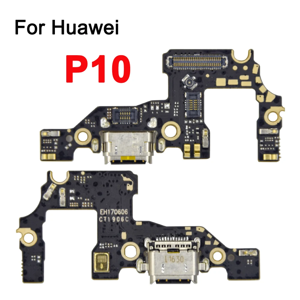 10 шт./лот док-разъем зарядный порт гибкий для Huawei P9 P10 P20 P30 P40 lite Plus Pro USB с