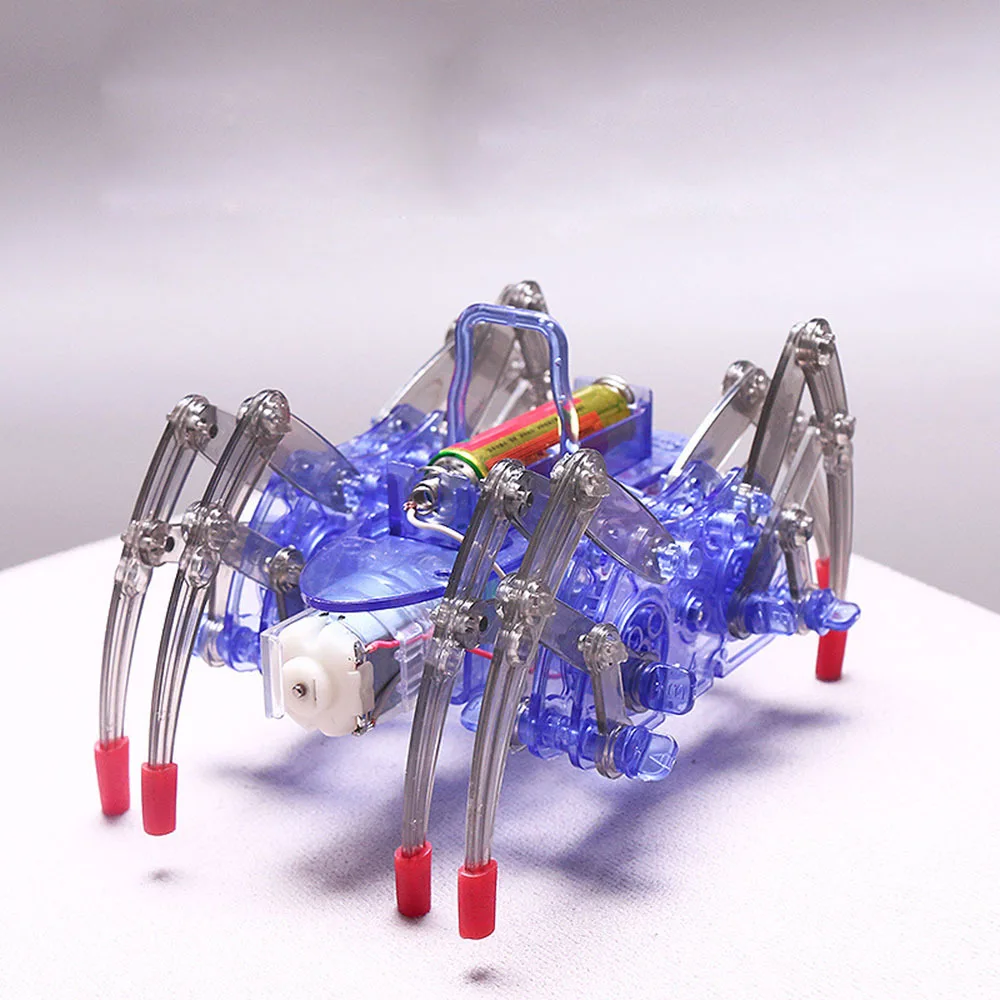 New Kids Electiric Toy Electric Spider Robot Kit DIY Educational Intelligence Development Assembled Gifts Hot Selling | Игрушки и хобби