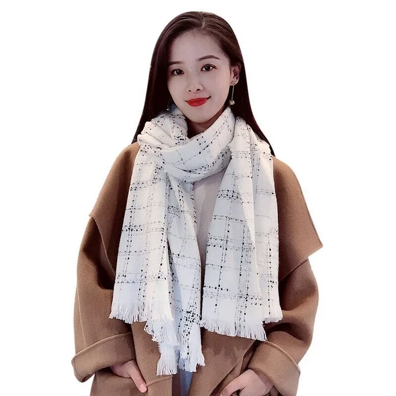 Корейская версия маленького шарфа для благовоний женский осенний и зимний