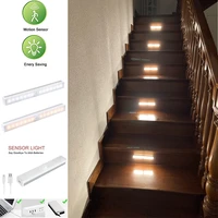 rechargeable lamp led night light motion sensor light in the dark staircase closet night lamp for kitchen cabinet wardrobe lamp