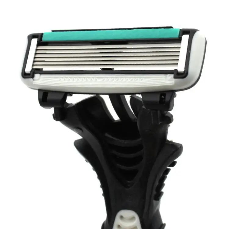 

Original DORCO 2Pcs/Lot Razor Blade For Men's Razor 6 Layer Shaver Travel Manual Shaving 2pcs Razors with Handle