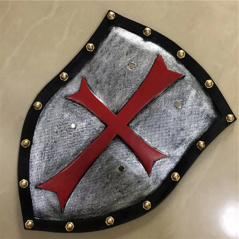 Косплей реквизит Cos на Хэллоуин подарок 52 см красный крестомер рыцарь папы Orc щит