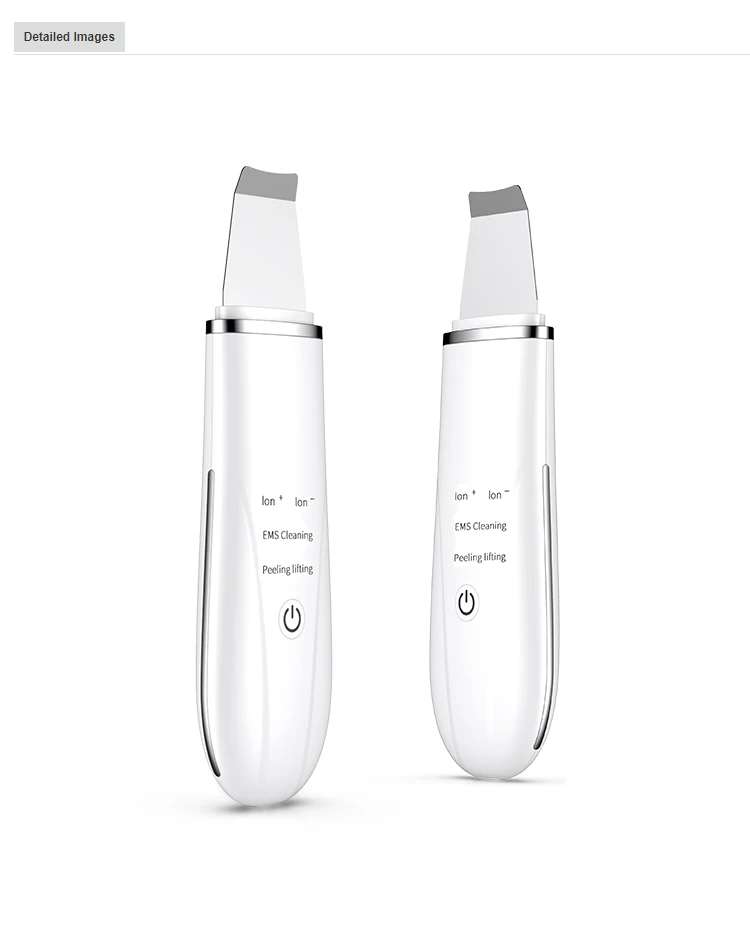 

Ultrasonic Skin Scrubber Deep Face Cleaning Machine Peeling Shovel Facial Pore Cleaner Face Skin Scrubber Lift Machine