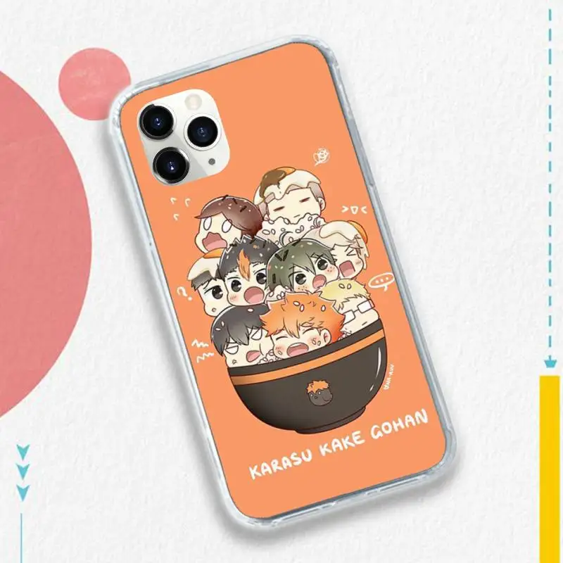 

haikyuu volleyball Japan anime Phone Case for iPhone 11 12 pro XS MAX 8 7 6 6S Plus X 5S SE 2020 XR