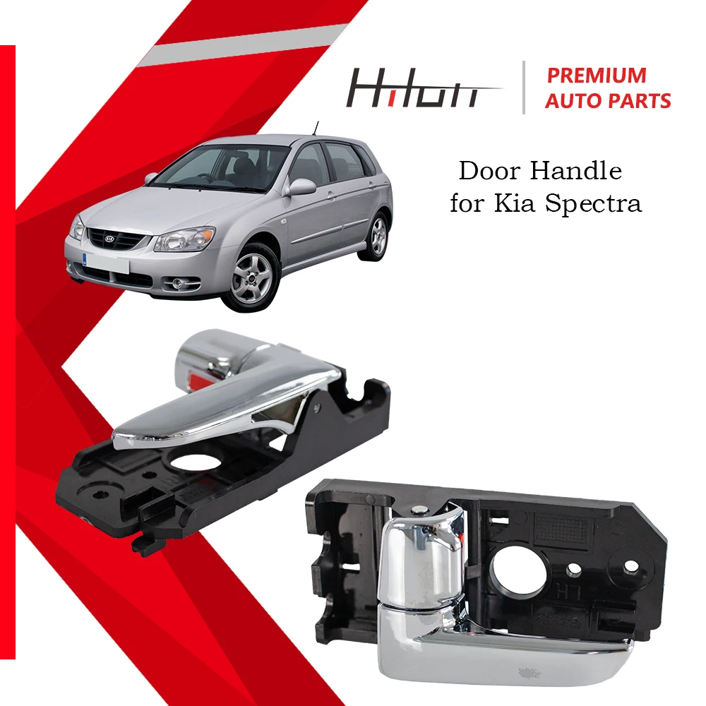 

Inner Inside Door Handle Handel Left Right Chrome 82610-2F000 82620-2F000 For Kia Spectra Spectra5 2004-2006