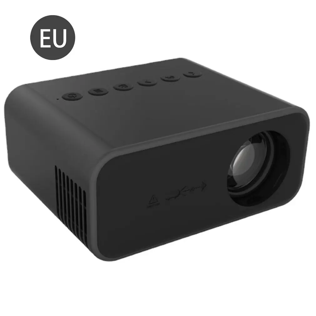 YT500 Home Mini Projector Miniature Children's Family Portable High Definition Mobile Projector 18W LED Proyector 1080P