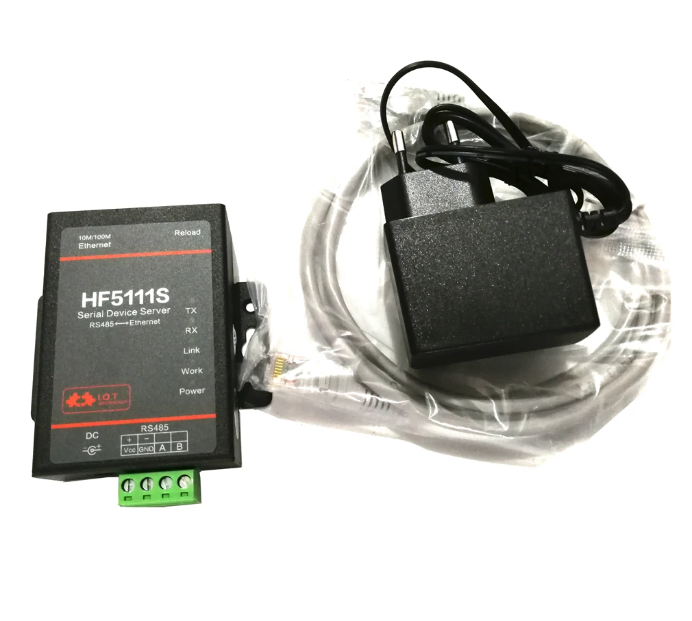 HF5111S Малый размер RJ45 RS458 последовательный в Ethernet Бесплатный RTOS порт